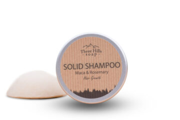 Three Hills Soap juuksekasvu soodustav tahke šampoon