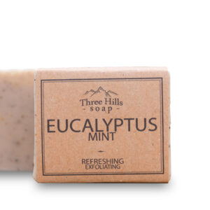 Three Hills Soap kooriv eukalüpti-mündiseep