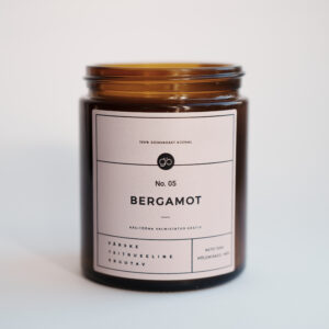 Sojavahast küünal Bergamot