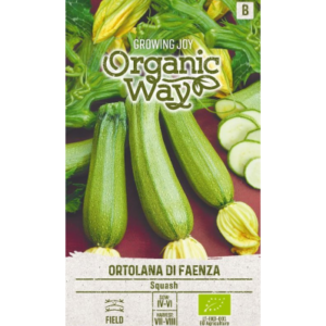 Suvikõrvits maheseemned Ortolana Di Faenza Organic Way