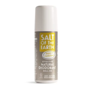 Salt of the Earth roll-on deodorant Amber + Sandalwood, 75ml