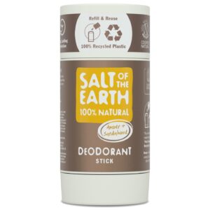 Salt of the Earth pulkdeodorant Amber + Sandalwood, 84g