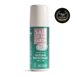 Salt of the Earth roll-on deodorant Melon + Cucumber, 75ml