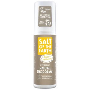 Salt of the Earth deodorant sprei Amber + Sandalwood, 100ml