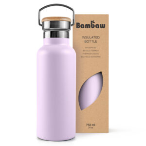 Bambaw korduvkasutatav termopudel lavendel, 750ml