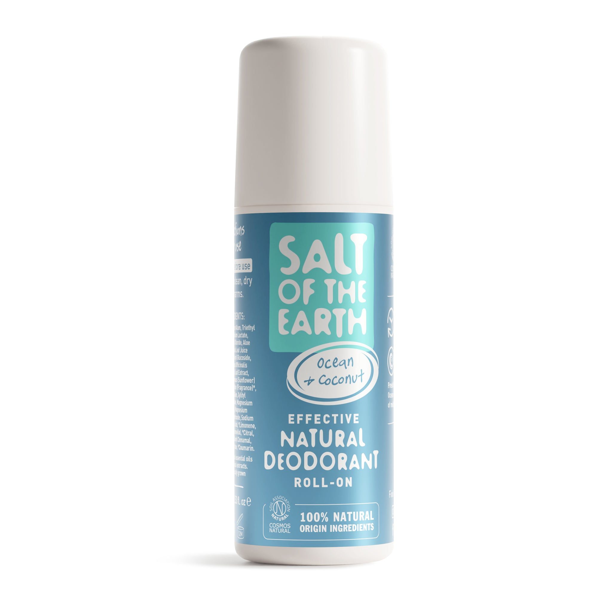 Salt of the Earth roll-on deodorant Ocean + coconut, 75ml