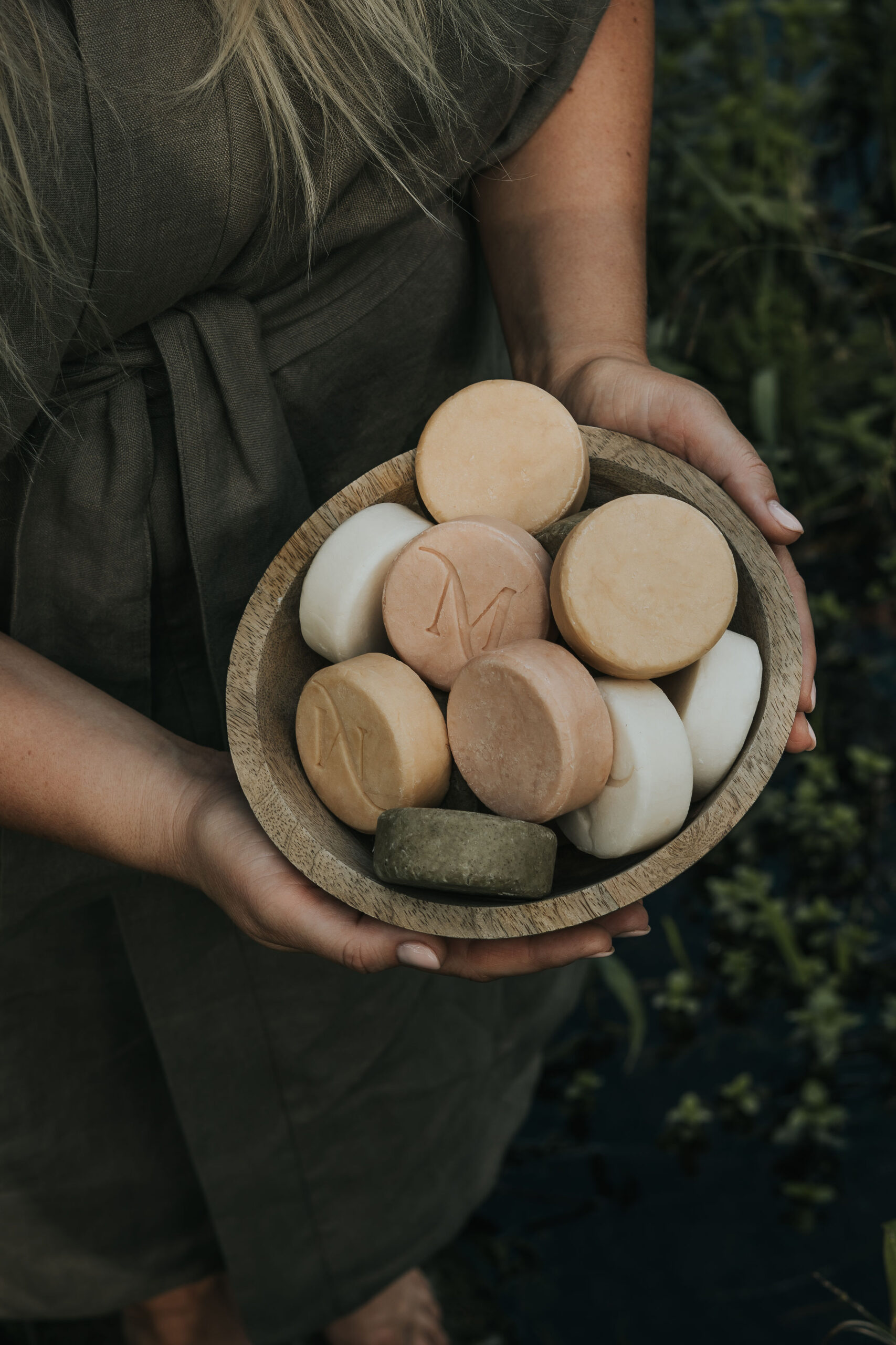 Monea Detox Care tahke šampoon - pakendivaba